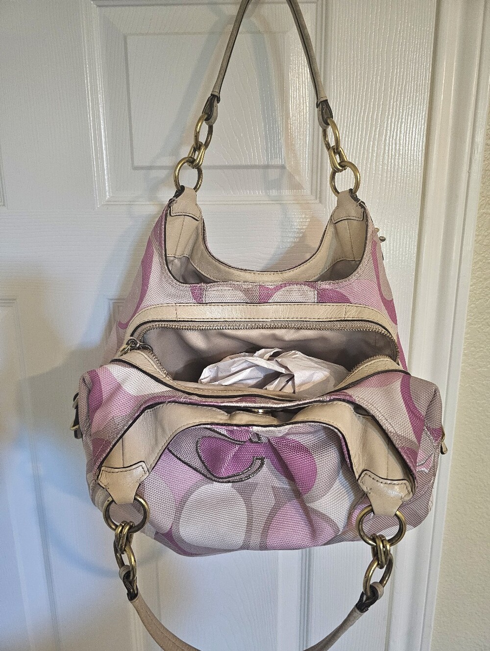 Coach Madison Op Art Handbag - Picture 6 of 11